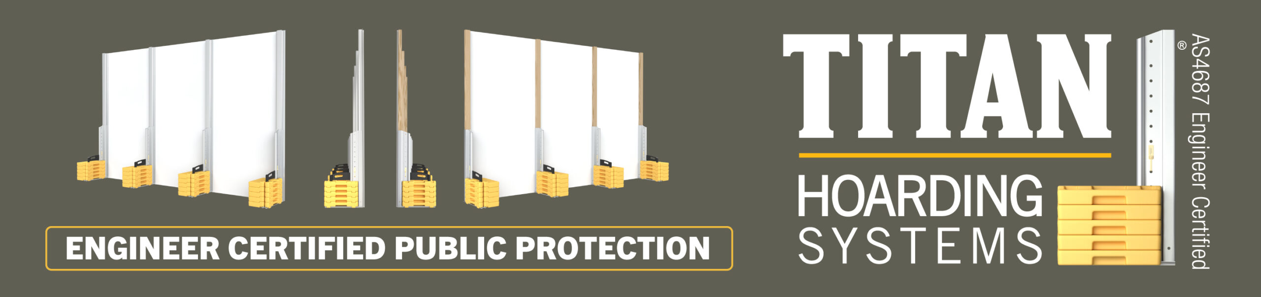 Hoardings | Protective Building Hoarding Systems | Titan